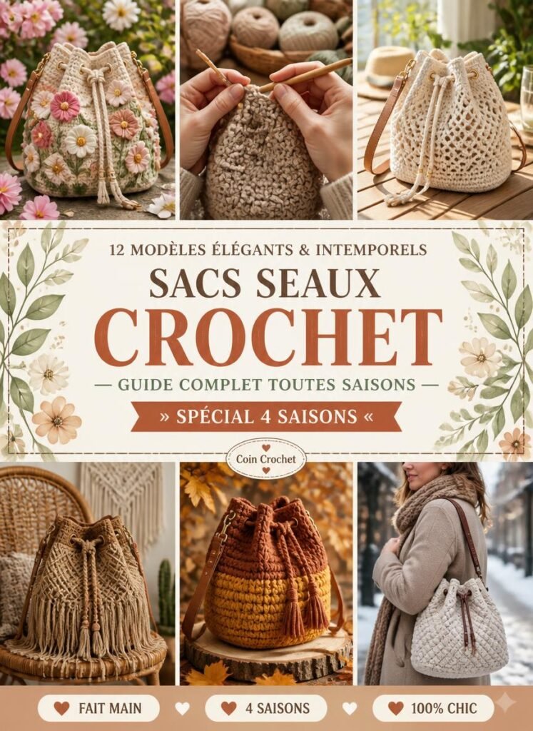 Sac Seau Crochet Chic : 12 Modèles Élégants pour Toutes les Saisons